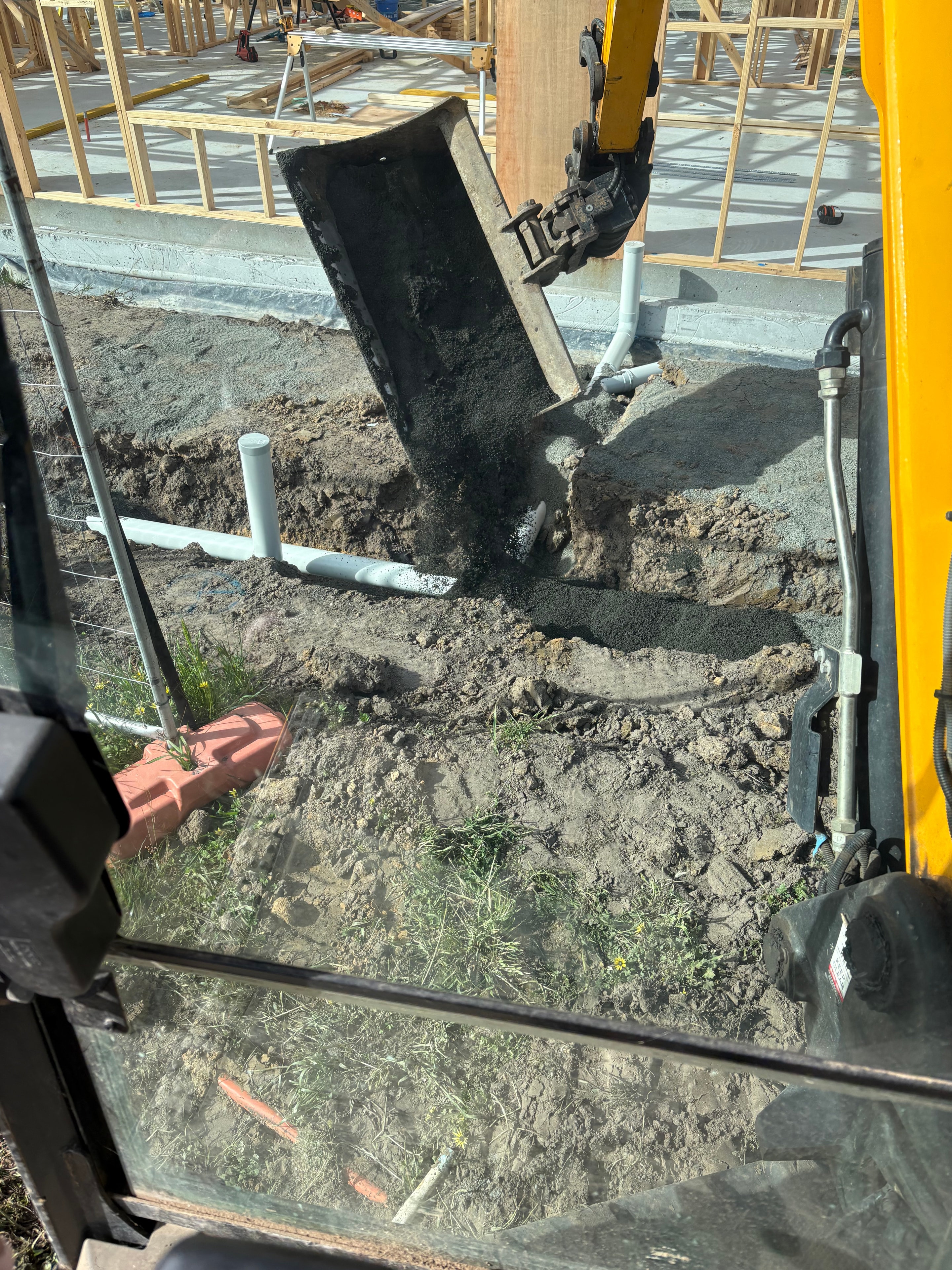 Drainage installation